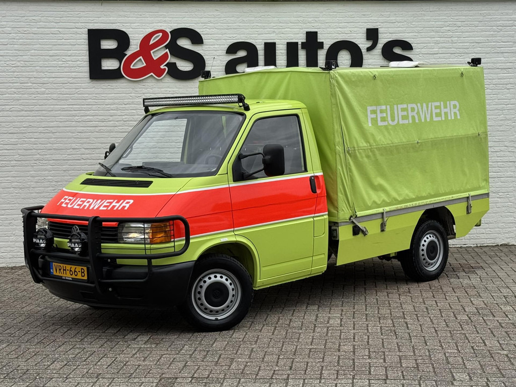 Volkswagen Transporter-2.5 292 syncro ex Zwitserse brandweer Trekhaak Verstralers Laadruimte ventilatie - Huifzeil bedrijfswagen: afbeelding 1 Volkswagen Transporter-2.5 292 syncro ex Zwitserse brandweer Trekhaak Verstralers Laadruimte ventilatie - Huifzeil bedrijfswagen: afbeelding 1
