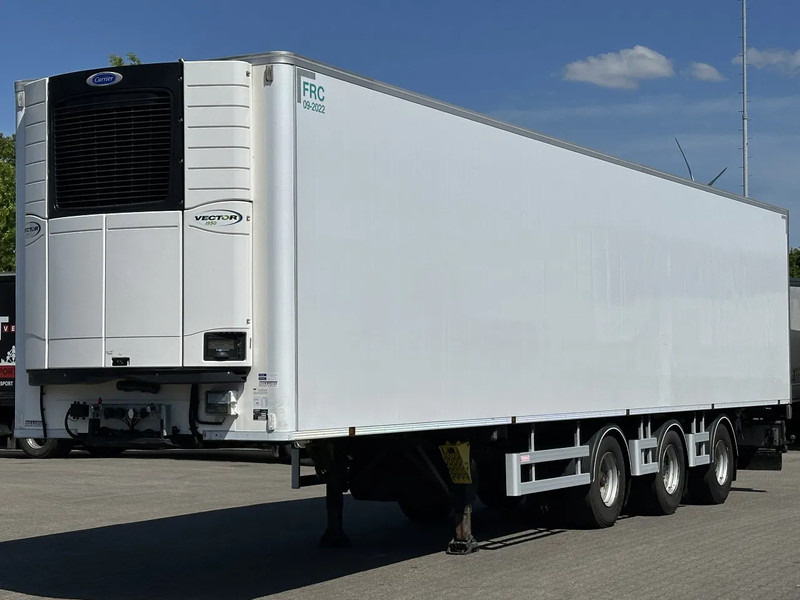 Chereau 2X Stuur-Assen / Carrier Vector 1950 / Lift-As / Apk! - Koelwagen oplegger: afbeelding 1 Chereau 2X Stuur-Assen / Carrier Vector 1950 / Lift-As / Apk! - Koelwagen oplegger: afbeelding 1
