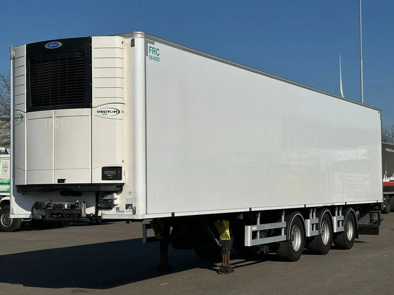 Chereau 2X Stuur-Assen / Carrier Vector 1950 / Lift-As / Apk! - Koelwagen oplegger: afbeelding 1 Chereau 2X Stuur-Assen / Carrier Vector 1950 / Lift-As / Apk! - Koelwagen oplegger: afbeelding 1