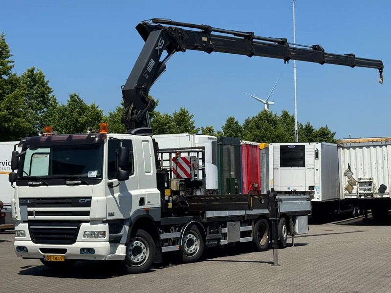 DAF CF 85.360 8x2*6 HIAB 42T/m Crane - Vrachtwagen met open laadbak, Kraanwagen: afbeelding 1 DAF CF 85.360 8x2*6 HIAB 42T/m Crane - Vrachtwagen met open laadbak, Kraanwagen: afbeelding 1