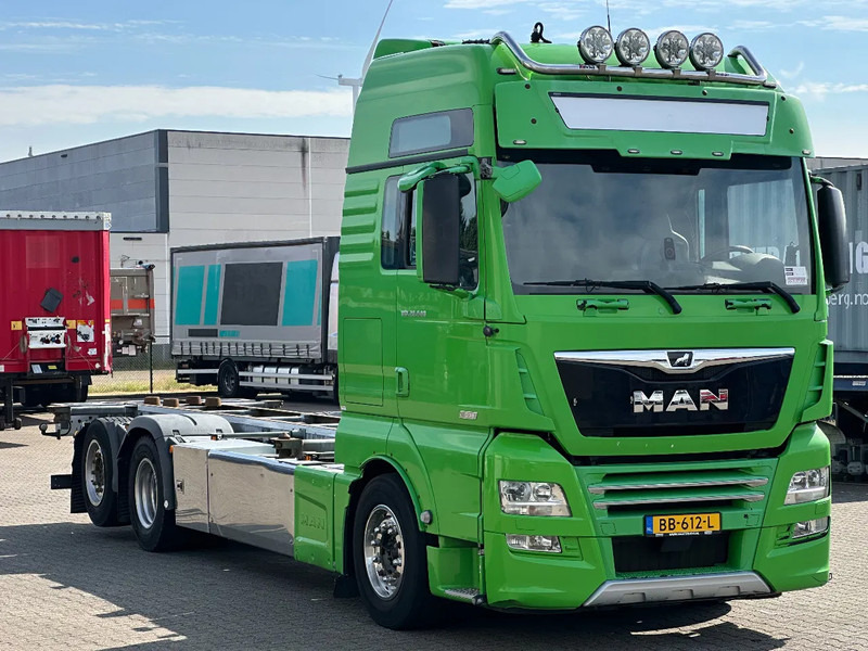 MAN TGX 26.640 6x2*4 Bdf / Retarder / Full Air / 585 Tkm! - Containertransporter/ Wissellaadbak vrachtwagen: afbeelding 3 MAN TGX 26.640 6x2*4 Bdf / Retarder / Full Air / 585 Tkm! - Containertransporter/ Wissellaadbak vrachtwagen: afbeelding 3