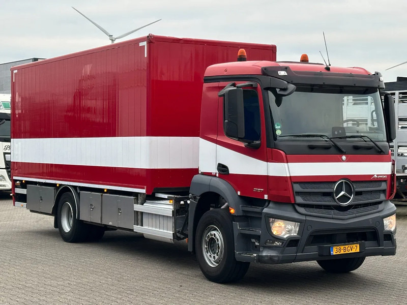 Mercedes-Benz Antos 2127 Aluminium Gesloten Opbouw / Kraanbok / LaadKlep / Euro 6 - Bakwagen: afbeelding 2 Mercedes-Benz Antos 2127 Aluminium Gesloten Opbouw / Kraanbok / LaadKlep / Euro 6 - Bakwagen: afbeelding 2