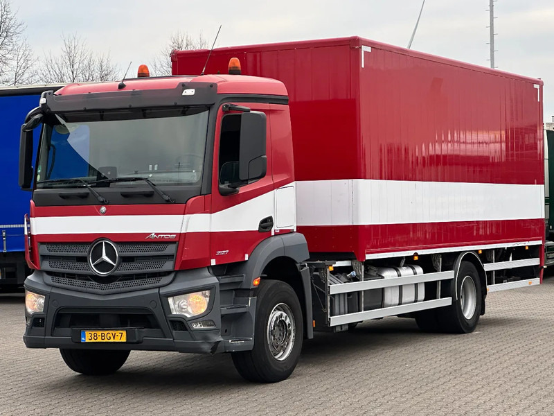 Mercedes-Benz Antos 2127 Aluminium Gesloten Opbouw / Kraanbok / LaadKlep / Euro 6 - Bakwagen: afbeelding 1 Mercedes-Benz Antos 2127 Aluminium Gesloten Opbouw / Kraanbok / LaadKlep / Euro 6 - Bakwagen: afbeelding 1