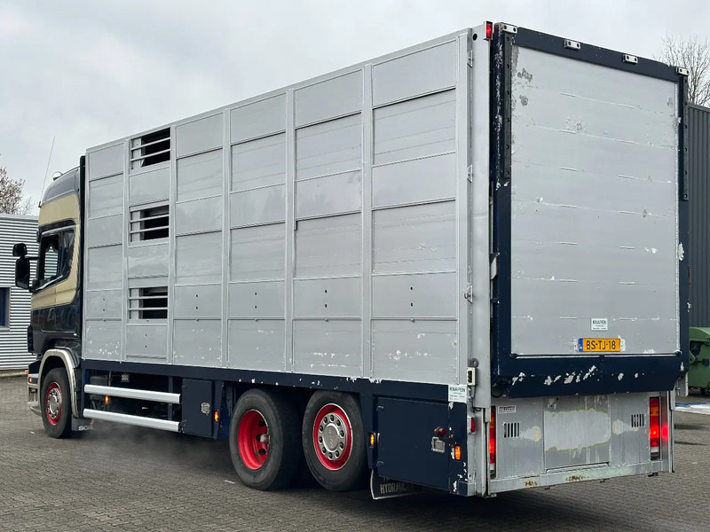 Scania R420 6x2 Topline / 3 Stock Animal Transport / Retarder / Euro 5 - Veewagen vrachtwagen: afbeelding 4 Scania R420 6x2 Topline / 3 Stock Animal Transport / Retarder / Euro 5 - Veewagen vrachtwagen: afbeelding 4