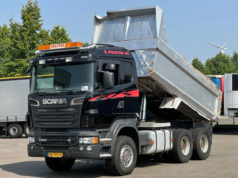 Scania R560 V8 6x4 Tipper / Big Axle / Full Steel / Euro 5 / Retarder - Kipper vrachtwagen: afbeelding 1 Scania R560 V8 6x4 Tipper / Big Axle / Full Steel / Euro 5 / Retarder - Kipper vrachtwagen: afbeelding 1