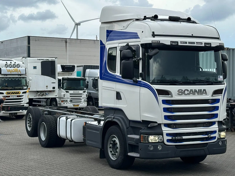 Scania R580 V8 6x2*4 Chassis Retarder Full Air 4.90 Wb Euro 6 - Chassis vrachtwagen: afbeelding 3 Scania R580 V8 6x2*4 Chassis Retarder Full Air 4.90 Wb Euro 6 - Chassis vrachtwagen: afbeelding 3