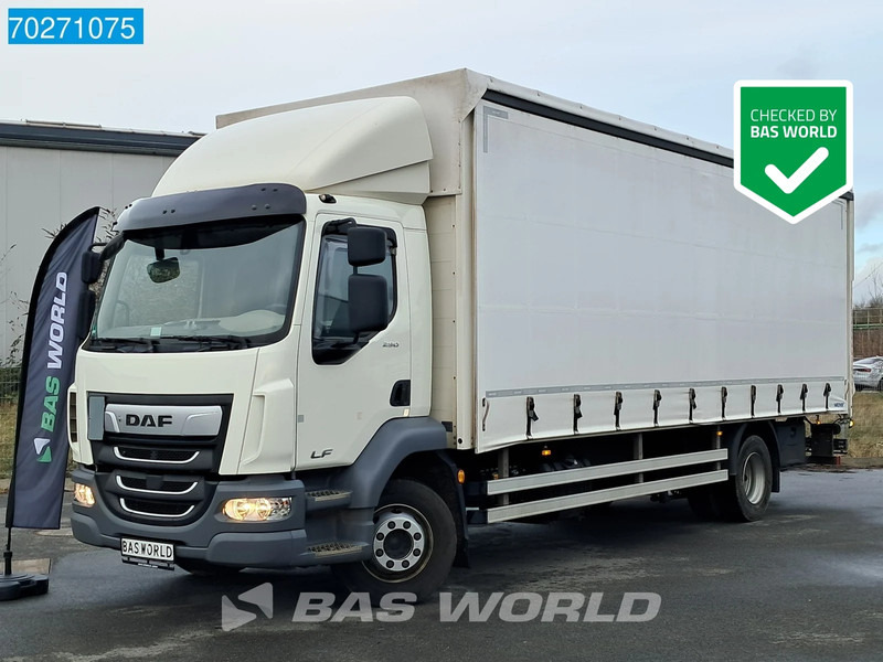 DAF LF 290 4X2 16tonner Automatic Ladebordwand ACC Euro 6 - Schuifzeilen vrachtwagen: afbeelding 1 DAF LF 290 4X2 16tonner Automatic Ladebordwand ACC Euro 6 - Schuifzeilen vrachtwagen: afbeelding 1