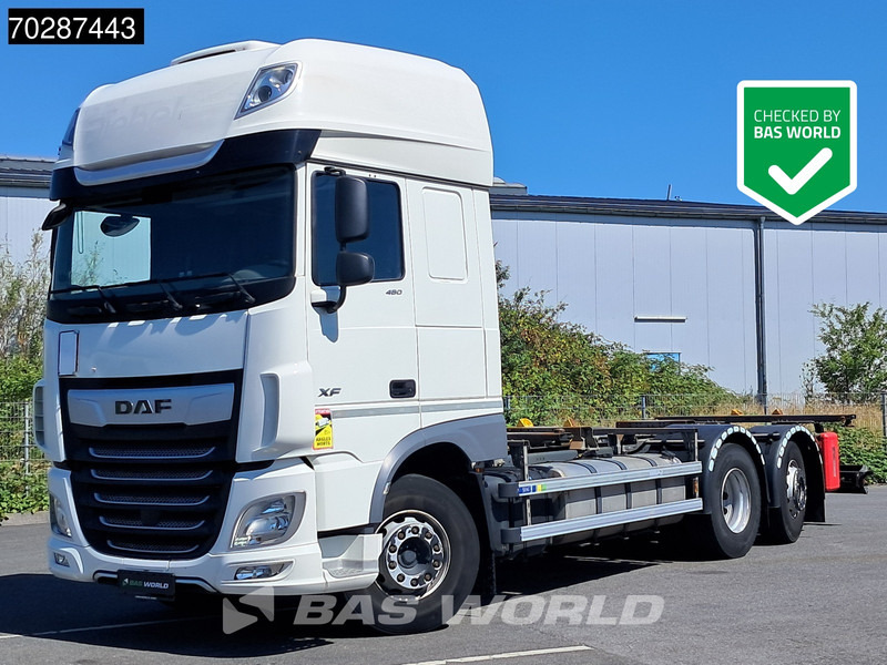 DAF XF 480 6X2 Automatic SSC FAN Retarder Lift+steering Axle Euro 6 - Containertransporter/ Wissellaadbak vrachtwagen: afbeelding 1 DAF XF 480 6X2 Automatic SSC FAN Retarder Lift+steering Axle Euro 6 - Containertransporter/ Wissellaadbak vrachtwagen: afbeelding 1