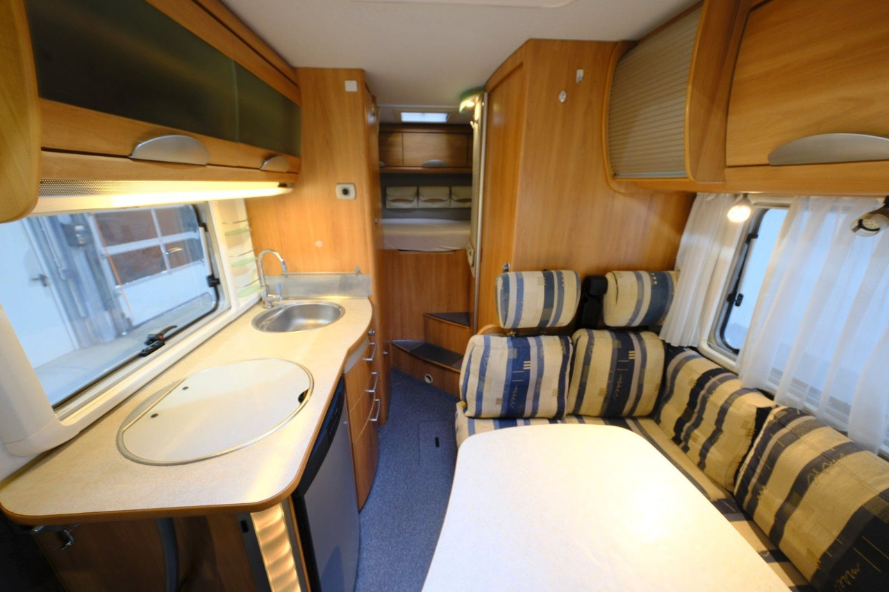 Integraal camper HYMER / ERIBA / HYMERCAR B 504/Festbett+Hubbett/Klima/Solar/DPF-Grün: afbeelding 16