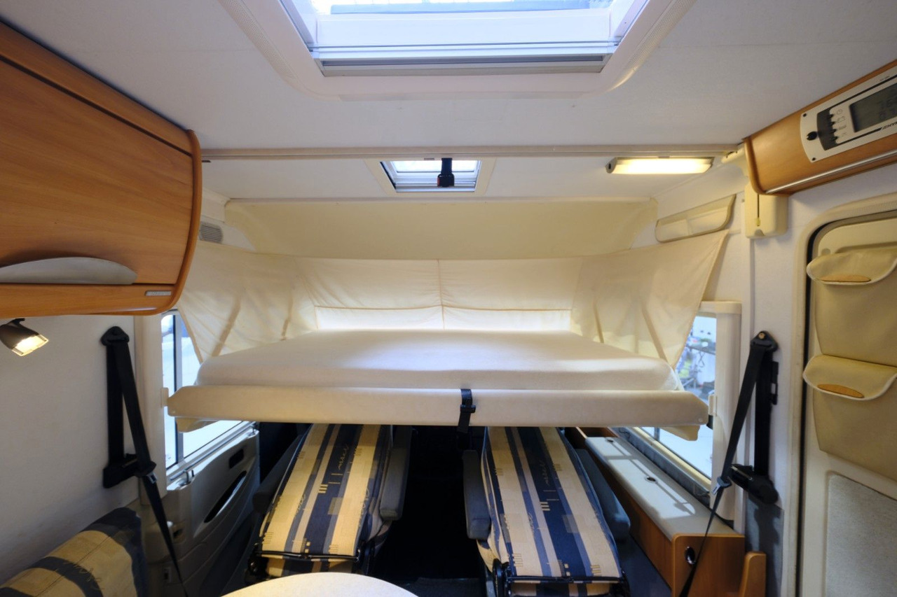 Integraal camper HYMER / ERIBA / HYMERCAR B 504/Festbett+Hubbett/Klima/Solar/DPF-Grün: afbeelding 19
