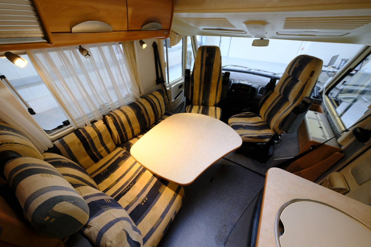 Integraal camper HYMER / ERIBA / HYMERCAR B 504/Festbett+Hubbett/Klima/Solar/DPF-Grün: afbeelding 12