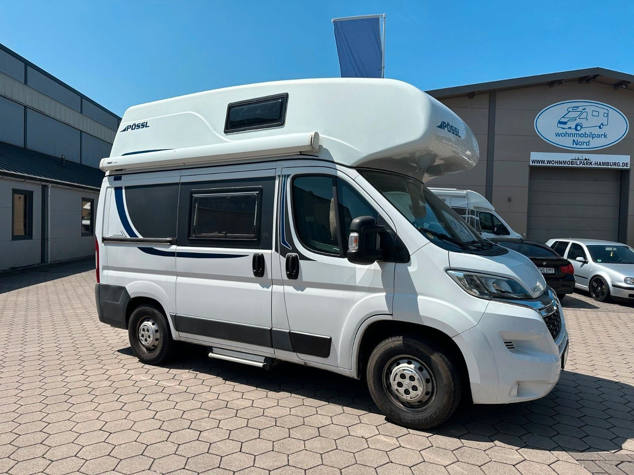 Pössl Vario 499/Hubbett/Klima/Markise/Finanzierung - Buscamper: afbeelding 2 Pössl Vario 499/Hubbett/Klima/Markise/Finanzierung - Buscamper: afbeelding 2