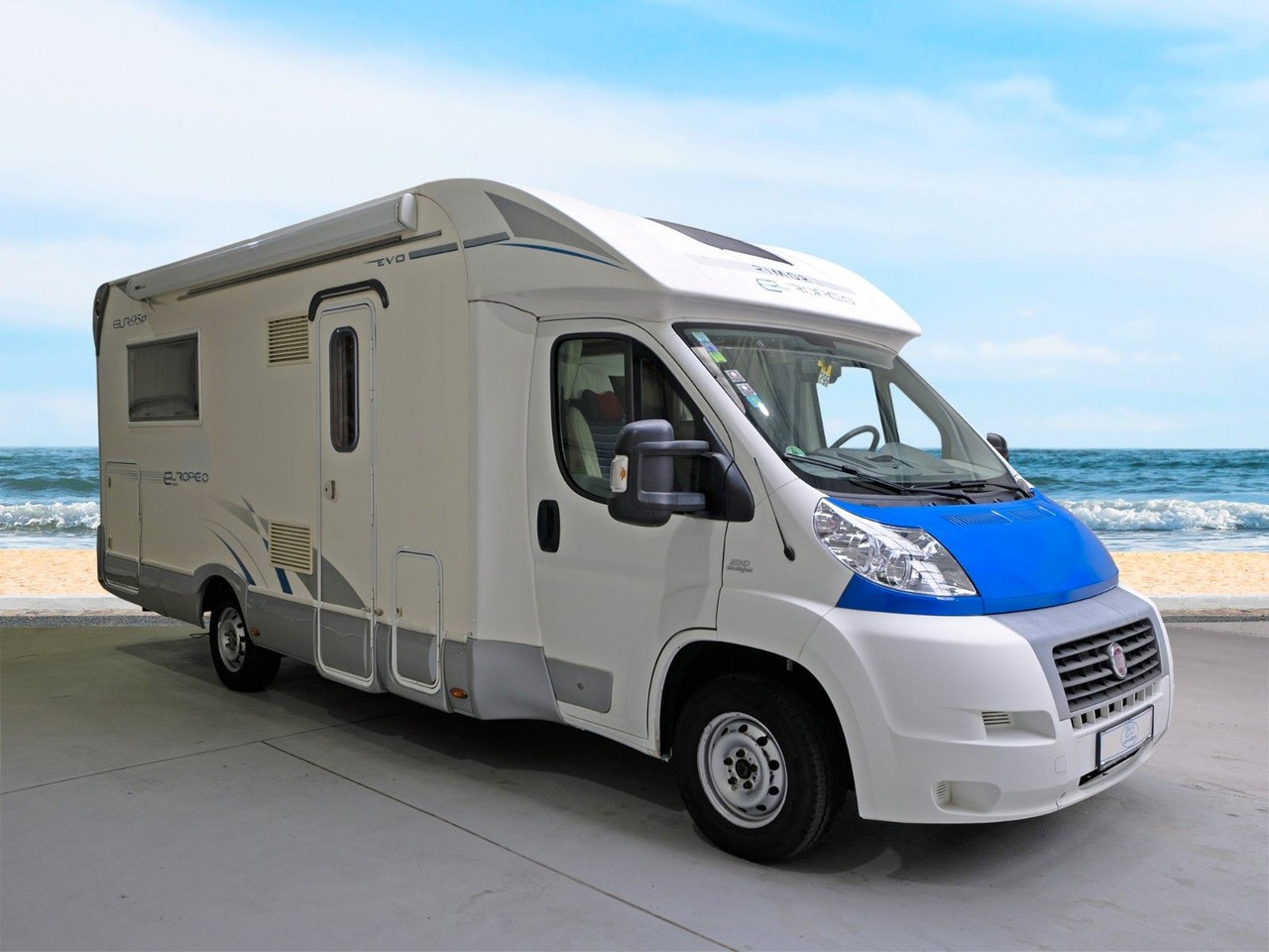 Rimor Europeo 95P/1.Hand/Einzelbetten/Garage/Klima - Half integraal camper: afbeelding 1 Rimor Europeo 95P/1.Hand/Einzelbetten/Garage/Klima - Half integraal camper: afbeelding 1