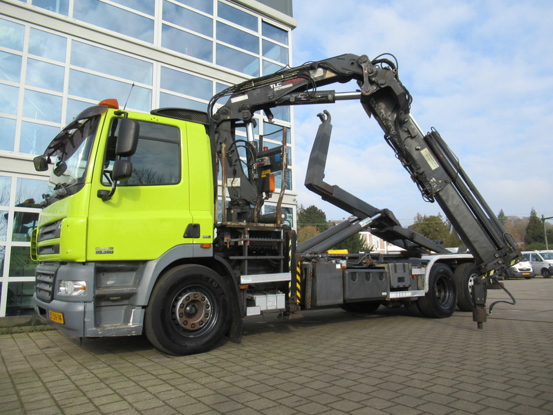 Haakarmsysteem vrachtwagen, Kraanwagen DAF CF 85 VDL Haak - Atlas Terex 240.2E Kraan: afbeelding 6