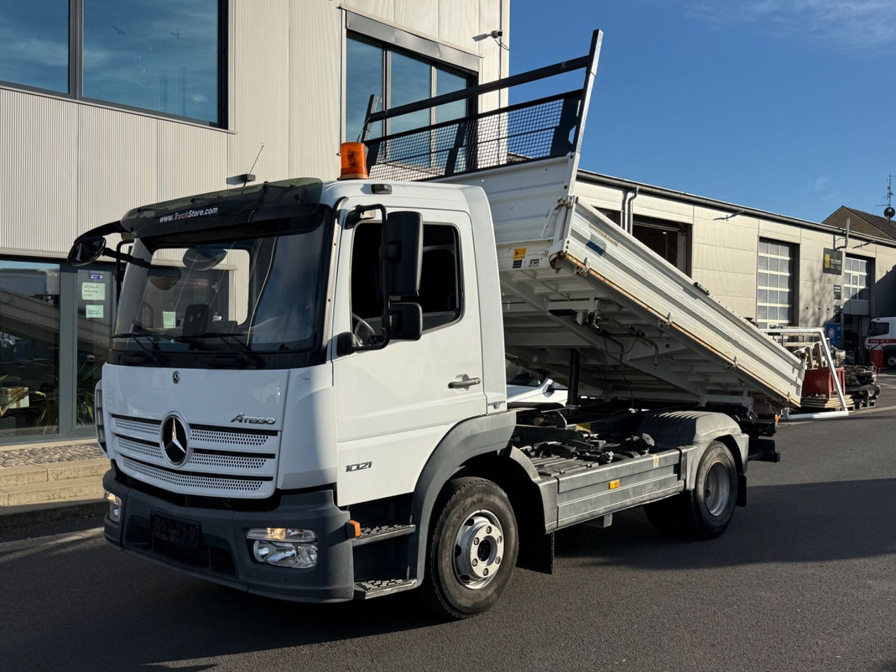 Mercedes-Benz Atego 3 4x2 1021 Meiller, Ahk, Klima, Tüv neu - Kipper vrachtwagen: afbeelding 1 Mercedes-Benz Atego 3 4x2 1021 Meiller, Ahk, Klima, Tüv neu - Kipper vrachtwagen: afbeelding 1