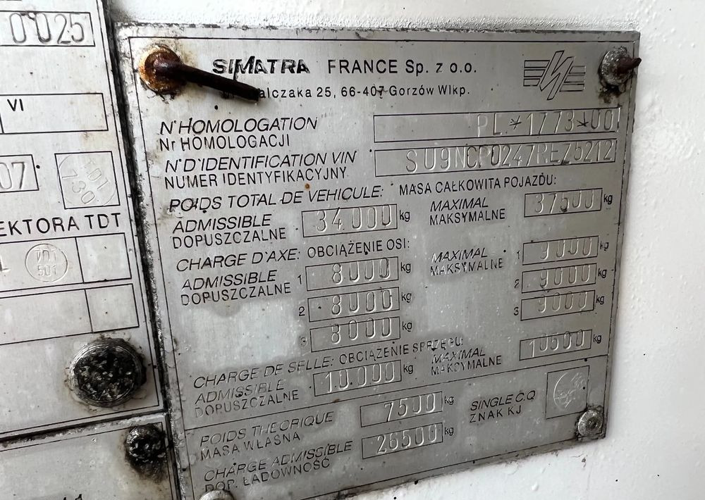 Sommer Simatra France - Tankoplegger: afbeelding 5 Sommer Simatra France - Tankoplegger: afbeelding 5
