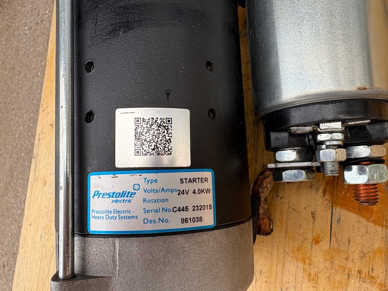 Starter motor Prestolite - Starter voor Bouwmachine: afbeelding 4 Starter motor Prestolite - Starter voor Bouwmachine: afbeelding 4