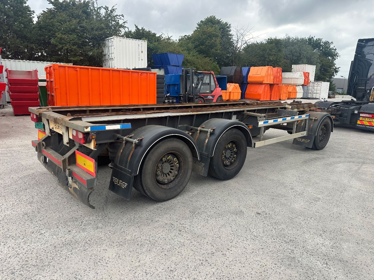 Burg BPA 09-18 ACXxx-00 - Containertransporter/ Wissellaadbak aanhangwagen: afbeelding 1 Burg BPA 09-18 ACXxx-00 - Containertransporter/ Wissellaadbak aanhangwagen: afbeelding 1