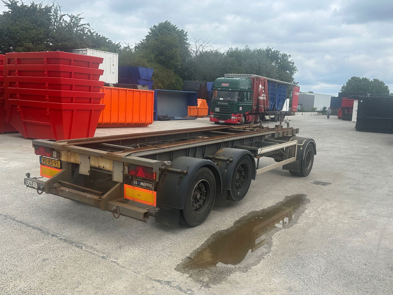 GS AIC -2700 N - Containertransporter/ Wissellaadbak aanhangwagen: afbeelding 1 GS AIC -2700 N - Containertransporter/ Wissellaadbak aanhangwagen: afbeelding 1