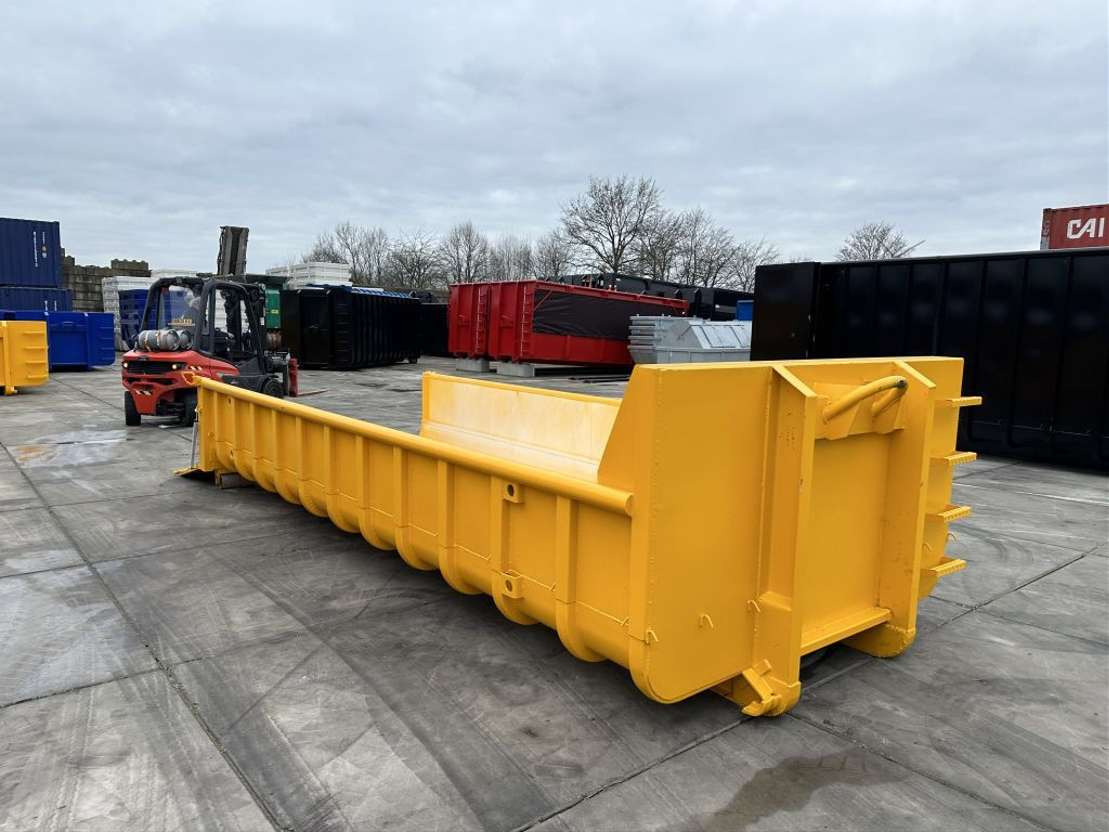 Sidalco 11 m3 Inrijbak gekombinerrd pendel kiepklep - Haakarm container: afbeelding 1 Sidalco 11 m3 Inrijbak gekombinerrd pendel kiepklep - Haakarm container: afbeelding 1