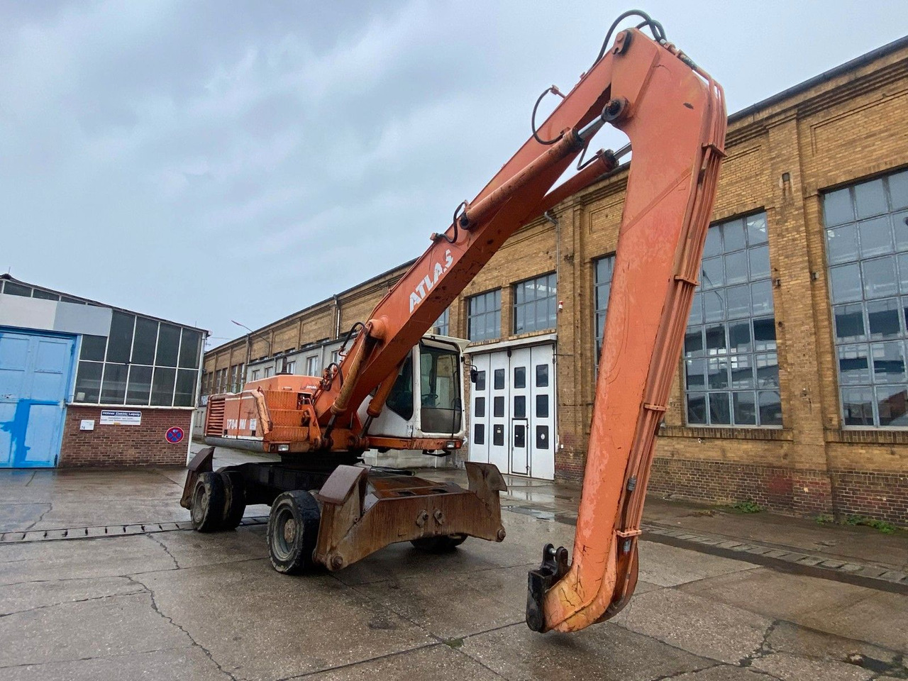 Atlas 1704 MI mit Greifer Umschlagbagger Lang - Mobiele graafmachine: afbeelding 3 Atlas 1704 MI mit Greifer Umschlagbagger Lang - Mobiele graafmachine: afbeelding 3