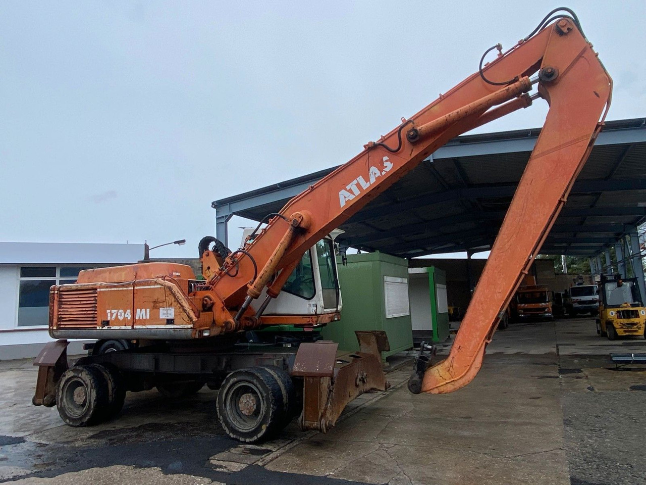 Atlas 1704 MI mit Greifer Umschlagbagger Lang - Mobiele graafmachine: afbeelding 5 Atlas 1704 MI mit Greifer Umschlagbagger Lang - Mobiele graafmachine: afbeelding 5