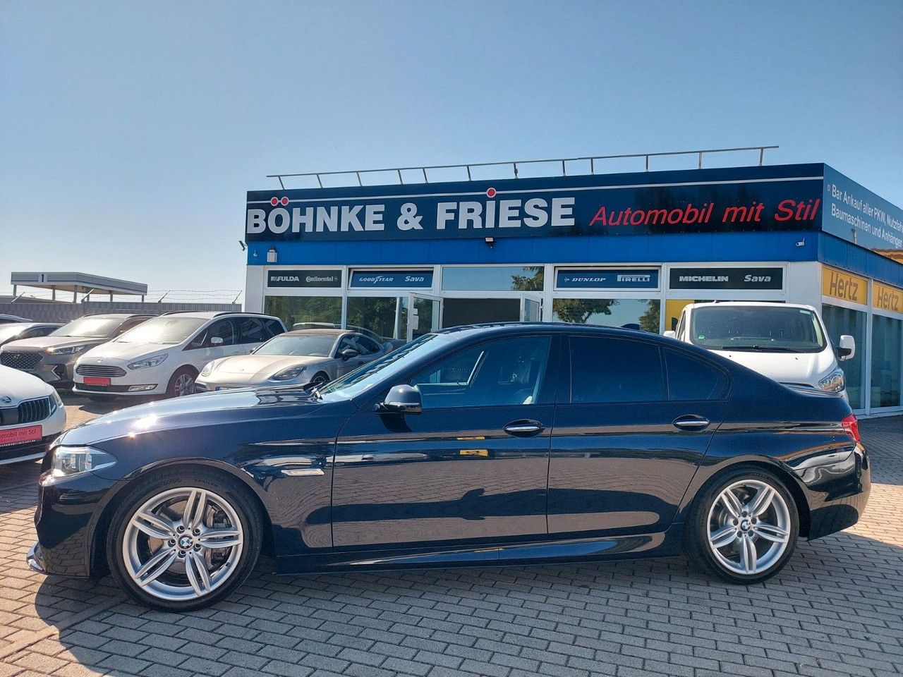 Sedan BMW 550i Limousine Autom. M-Sport HUD Glasdach H&K: afbeelding 8