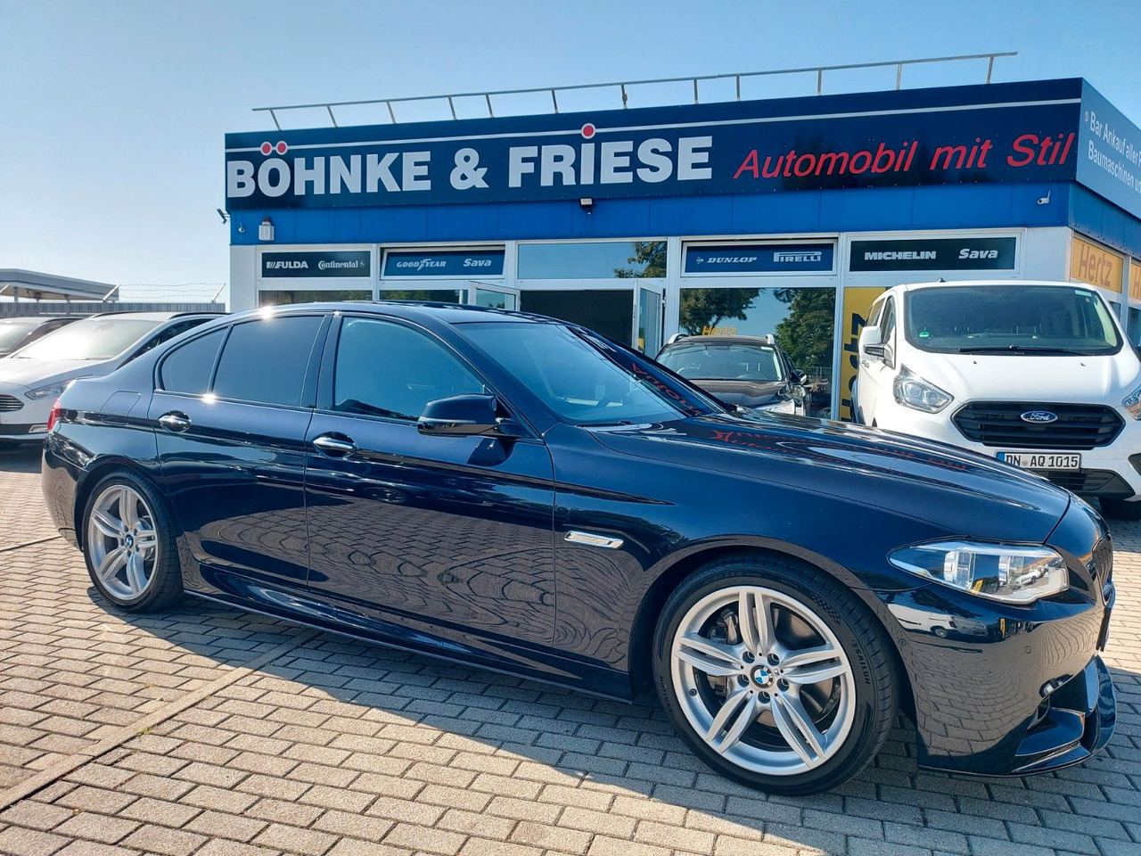 Sedan BMW 550i Limousine Autom. M-Sport HUD Glasdach H&K: afbeelding 9