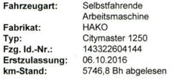 Hako Citymaster 1250 - Veegwagen: afbeelding 5 Hako Citymaster 1250 - Veegwagen: afbeelding 5