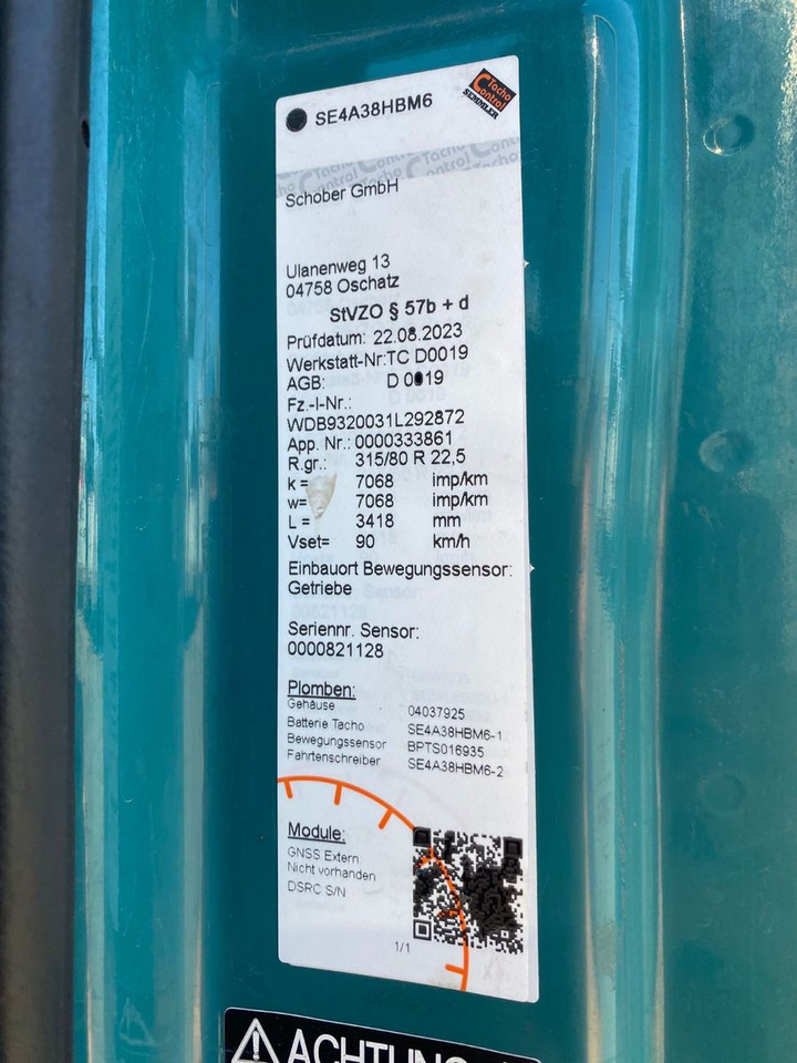 Leasing  Mercedes-Benz Actros 2/3 6-Zyl. 1841 MEILER ABSATZKIPP. WINTER Mercedes-Benz Actros 2/3 6-Zyl. 1841 MEILER ABSATZKIPP. WINTER: afbeelding 16