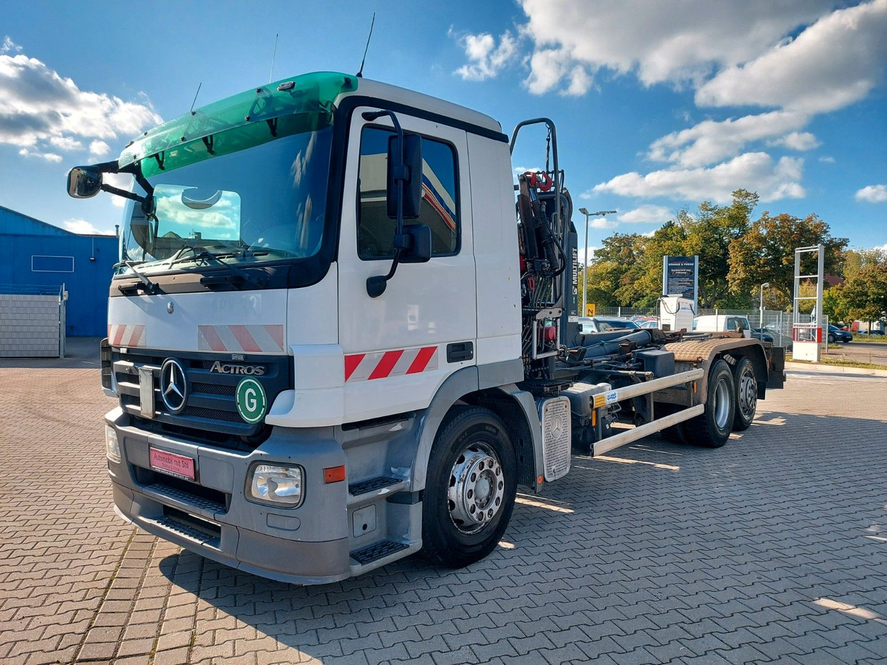 Mercedes-Benz Actros 6-Zyl. 2541 HMF KRAN ABROLLKIPPER - Haakarmsysteem vrachtwagen, Kraanwagen: afbeelding 3 Mercedes-Benz Actros 6-Zyl. 2541 HMF KRAN ABROLLKIPPER - Haakarmsysteem vrachtwagen, Kraanwagen: afbeelding 3