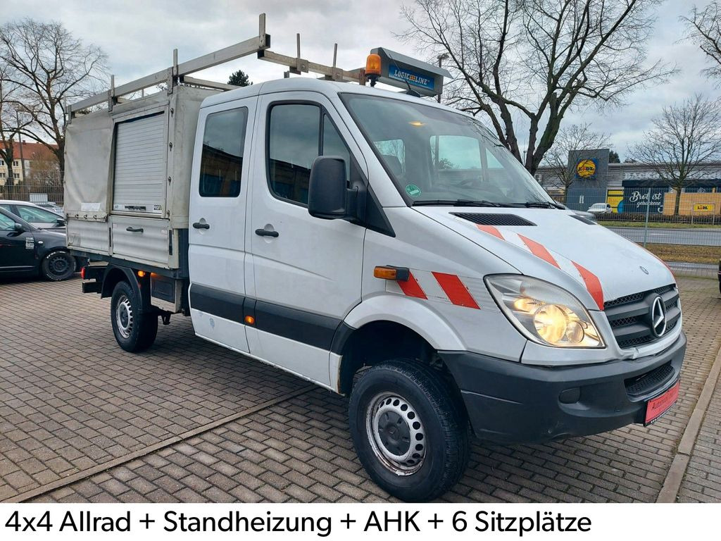 Mercedes-Benz Sprinter II DoKa 316 CDI 4X4 Pritsche 6 Sitze - Huifzeil bedrijfswagen, Bestelwagen met dubbele cabine: afbeelding 1 Mercedes-Benz Sprinter II DoKa 316 CDI 4X4 Pritsche 6 Sitze - Huifzeil bedrijfswagen, Bestelwagen met dubbele cabine: afbeelding 1