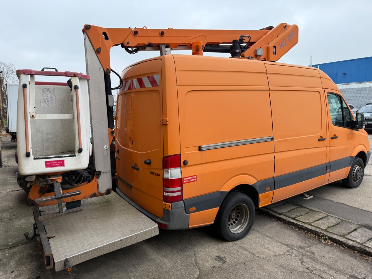 Mercedes-Benz Sprinter II Kasten 516 HUBSTEIGER 142 TPF - Vrachtwagen hoogwerker: afbeelding 5 Mercedes-Benz Sprinter II Kasten 516 HUBSTEIGER 142 TPF - Vrachtwagen hoogwerker: afbeelding 5