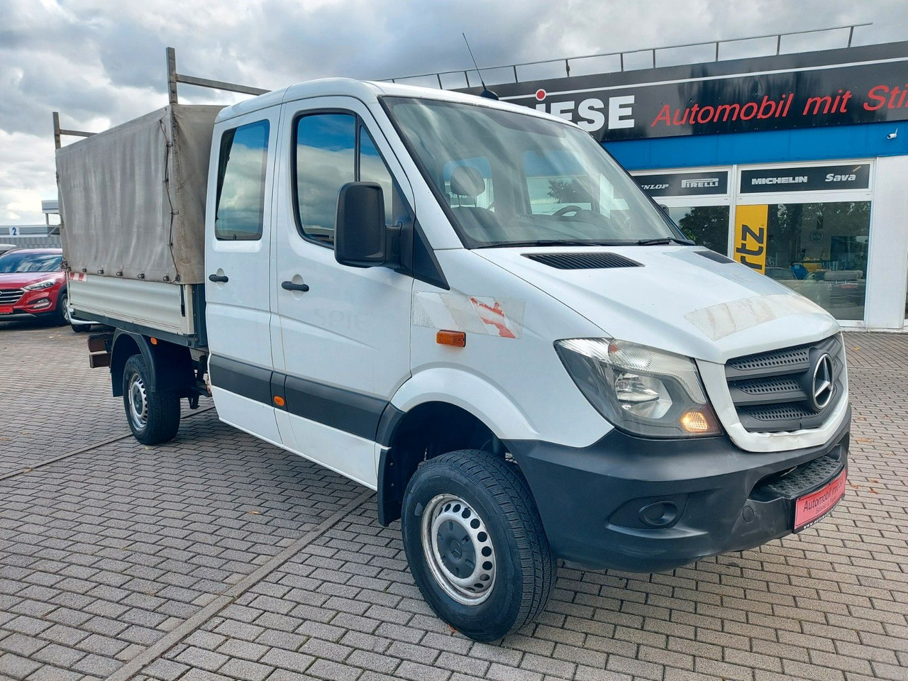 Mercedes-Benz Sprinter II Pritsche DoKa 316 4X4 Klima Standhei - Personenvervoer: afbeelding 1 Mercedes-Benz Sprinter II Pritsche DoKa 316 4X4 Klima Standhei - Personenvervoer: afbeelding 1