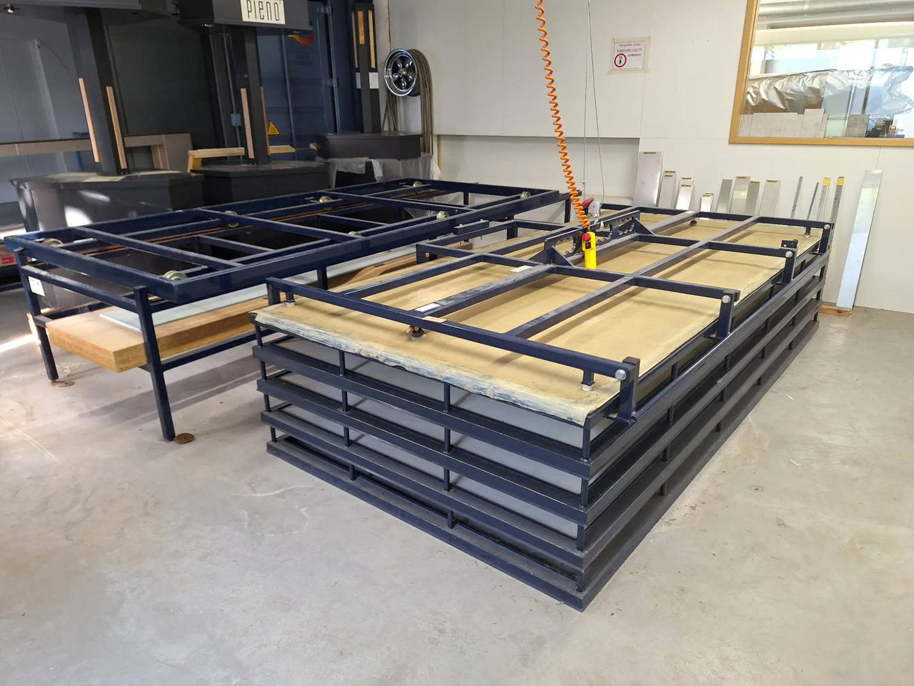 1 Stk. VSG Laminieranlage / Trockenraum (Hoaf) - Werktuigmachine: afbeelding 2 1 Stk. VSG Laminieranlage / Trockenraum (Hoaf) - Werktuigmachine: afbeelding 2