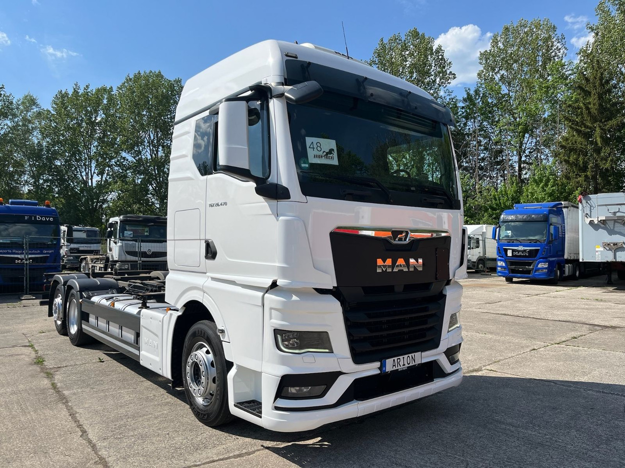 MAN TGX 26.470 6x2-4 LL Wechselfahrg./BDF/NLA/EU6d - Containertransporter/ Wissellaadbak vrachtwagen: afbeelding 1 MAN TGX 26.470 6x2-4 LL Wechselfahrg./BDF/NLA/EU6d - Containertransporter/ Wissellaadbak vrachtwagen: afbeelding 1