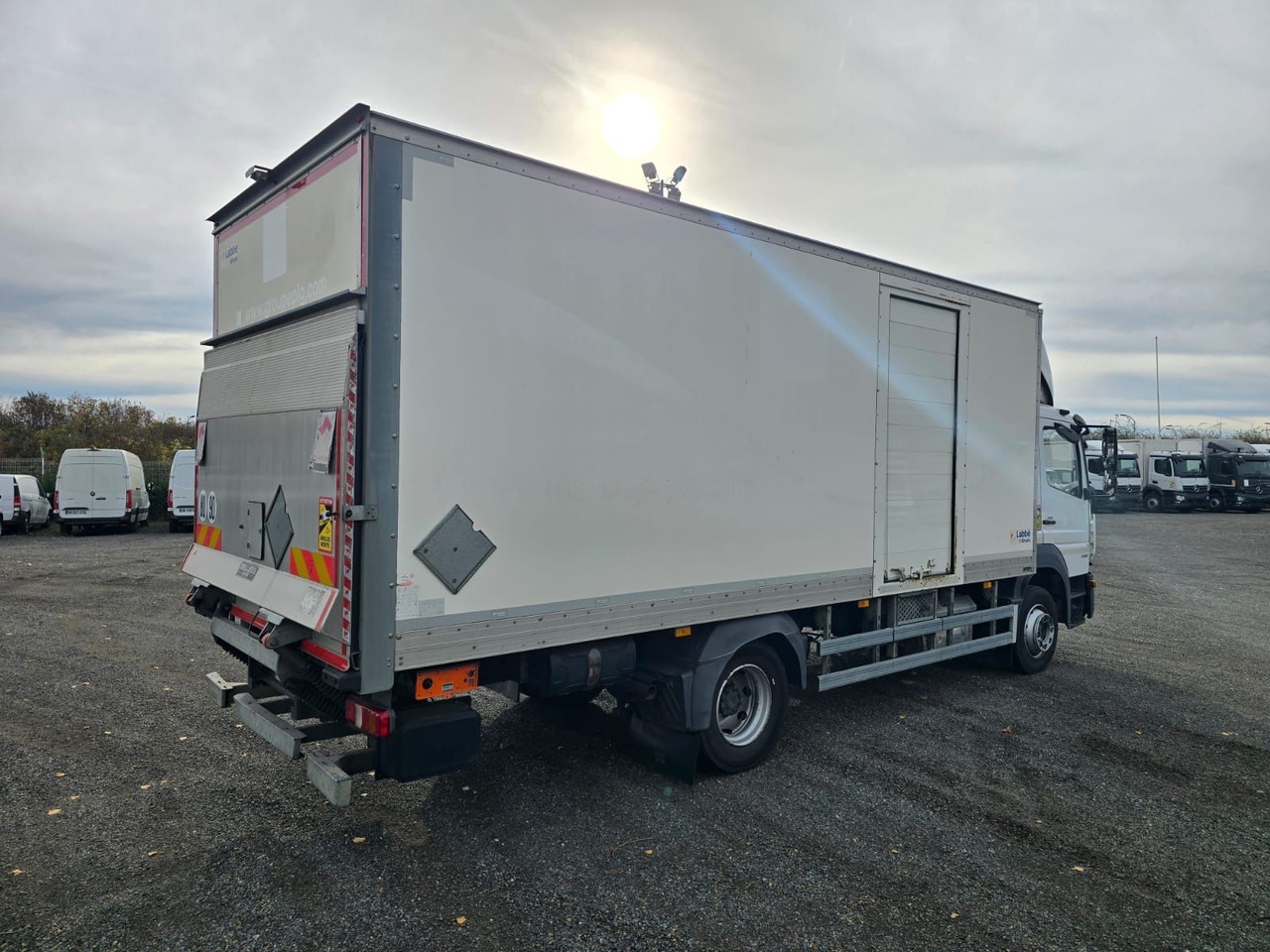Mercedes-Benz Atego 1218 4x2 Koffer/FULL-ADR/EXIII/LBW/AC/EU6d - Bakwagen: afbeelding 3 Mercedes-Benz Atego 1218 4x2 Koffer/FULL-ADR/EXIII/LBW/AC/EU6d - Bakwagen: afbeelding 3