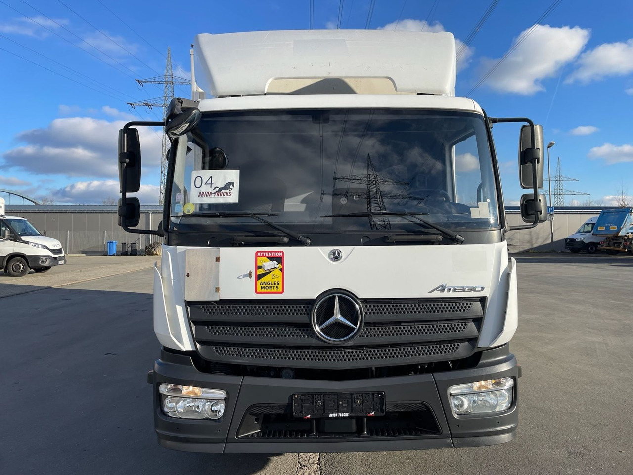 Mercedes-Benz Atego 1218 4x2 Koffer/FULL-ADR/EXIII/LBW/AC/EU6d - Bakwagen: afbeelding 2 Mercedes-Benz Atego 1218 4x2 Koffer/FULL-ADR/EXIII/LBW/AC/EU6d - Bakwagen: afbeelding 2