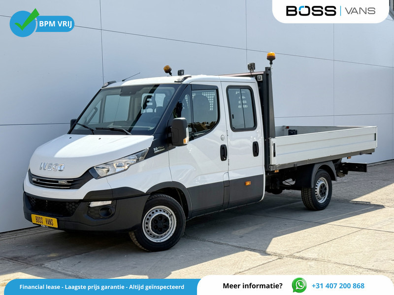 Iveco Daily 35S16 2.3 Automaat Dubbele Cabine Trekhaak 3.5t Climate Control 7 Zitplaatsen Standkachel DC - Bestelwagen met open laadbak, Bestelwagen met dubbele cabine: afbeelding 1 Iveco Daily 35S16 2.3 Automaat Dubbele Cabine Trekhaak 3.5t Climate Control 7 Zitplaatsen Standkachel DC - Bestelwagen met open laadbak, Bestelwagen met dubbele cabine: afbeelding 1