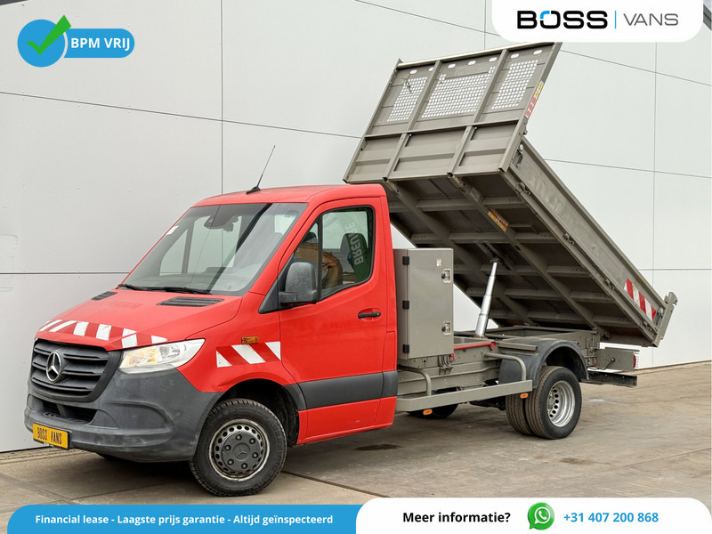 Mercedes-Benz Sprinter 514 2.2 CDI Kipper Dubbellucht 3.5t Trekhaak Climate Control Cruise Control Benne Tipper - Kipper bestelwagen: afbeelding 1 Mercedes-Benz Sprinter 514 2.2 CDI Kipper Dubbellucht 3.5t Trekhaak Climate Control Cruise Control Benne Tipper - Kipper bestelwagen: afbeelding 1