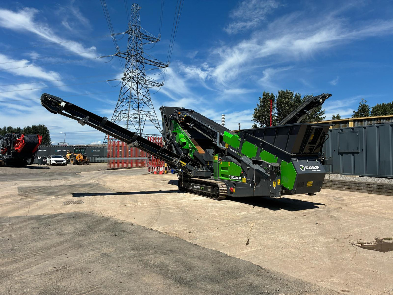 EvoQuip Falcon 820 Ex Demo - Zeefinstallatie: afbeelding 3 EvoQuip Falcon 820 Ex Demo - Zeefinstallatie: afbeelding 3