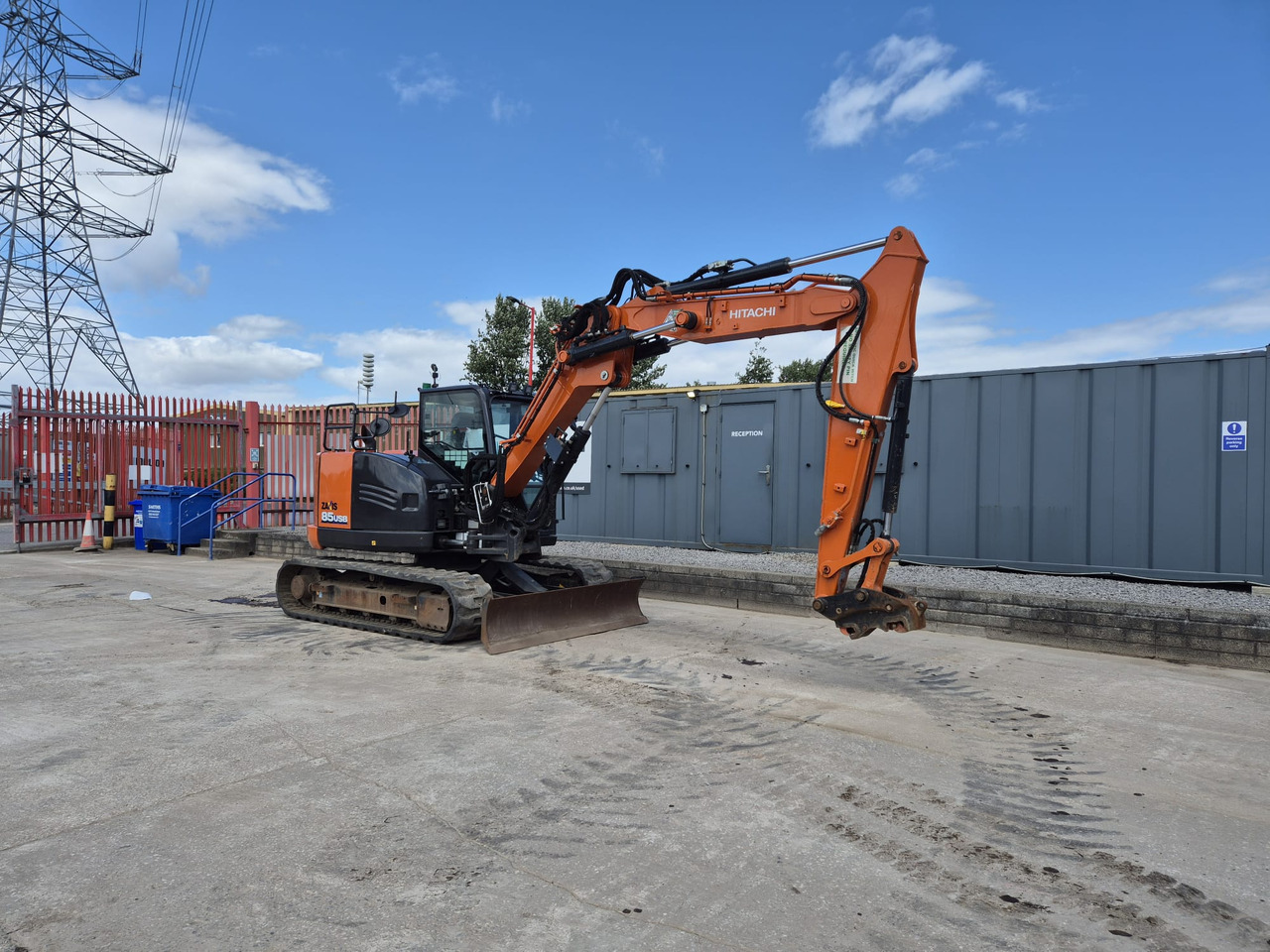 Minigraafmachine Hitachi ZX85USBR-6 2PB: afbeelding 7