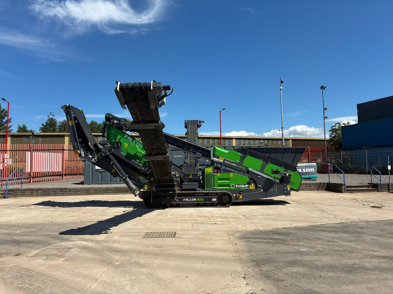 Terex Falcon 820 - Zeefinstallatie: afbeelding 2 Terex Falcon 820 - Zeefinstallatie: afbeelding 2