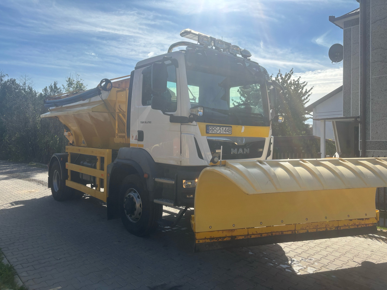 MAN TGM 18.290 4x4 BB GRITTER/SPREADER/PLOUGH - Sneeuwruimer: afbeelding 2 MAN TGM 18.290 4x4 BB GRITTER/SPREADER/PLOUGH - Sneeuwruimer: afbeelding 2
