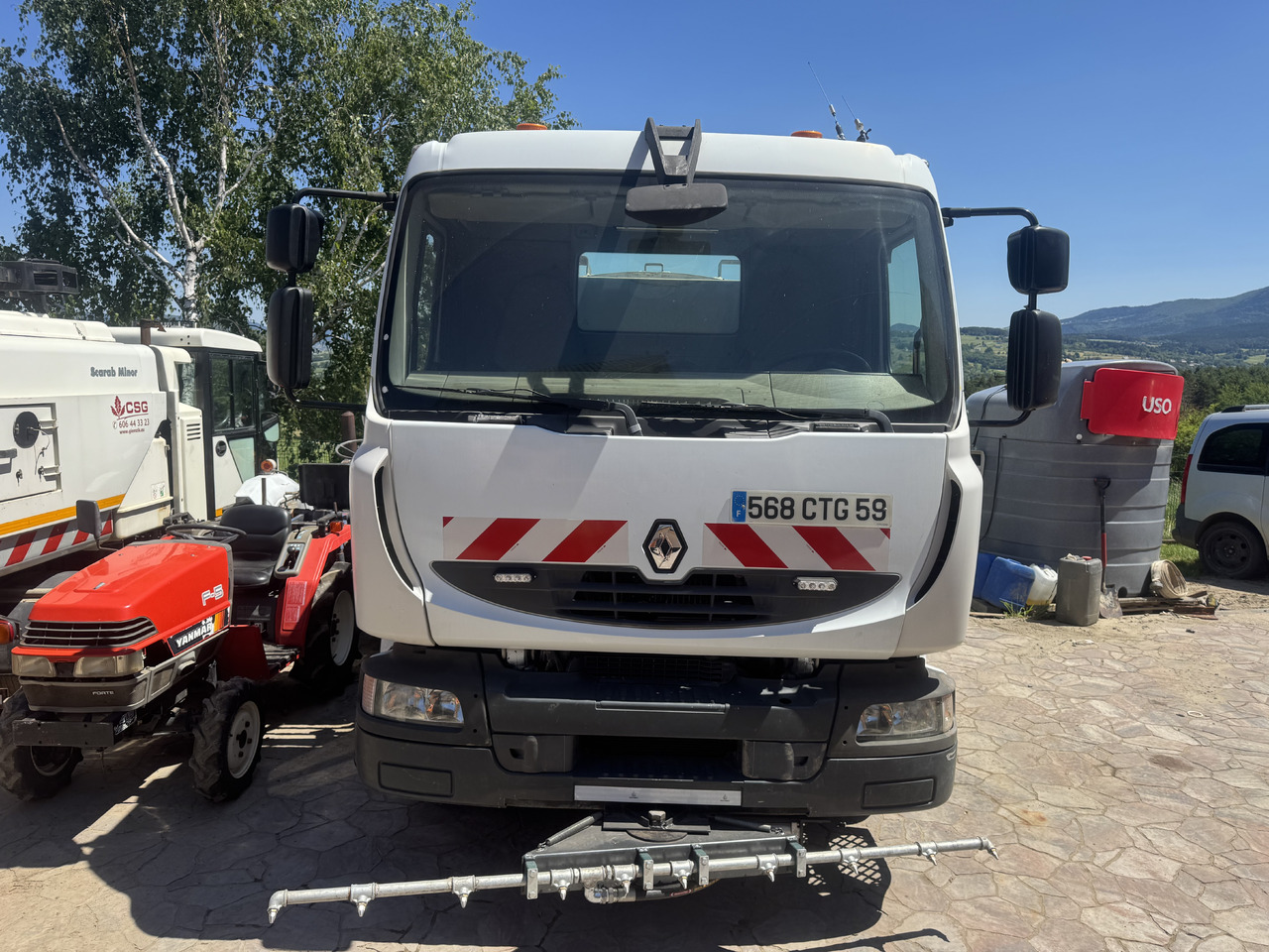 Renault Midlum water truck laveuse sprinkler - Veegwagen: afbeelding 5 Renault Midlum water truck laveuse sprinkler - Veegwagen: afbeelding 5