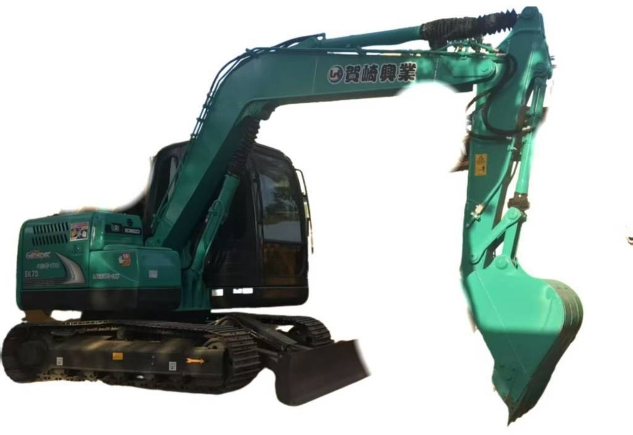 Minigraafmachine Kobelco SK 75: afbeelding 1