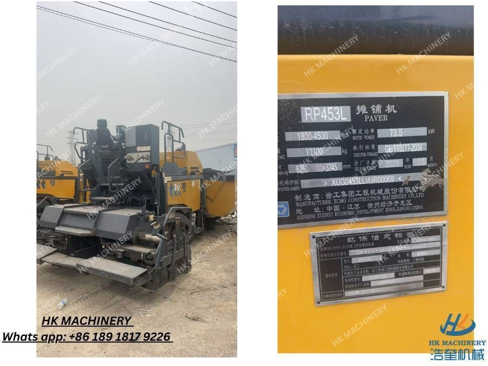XCMG RP 453 L - Asfaltafwerkmachine: afbeelding 5 XCMG RP 453 L - Asfaltafwerkmachine: afbeelding 5