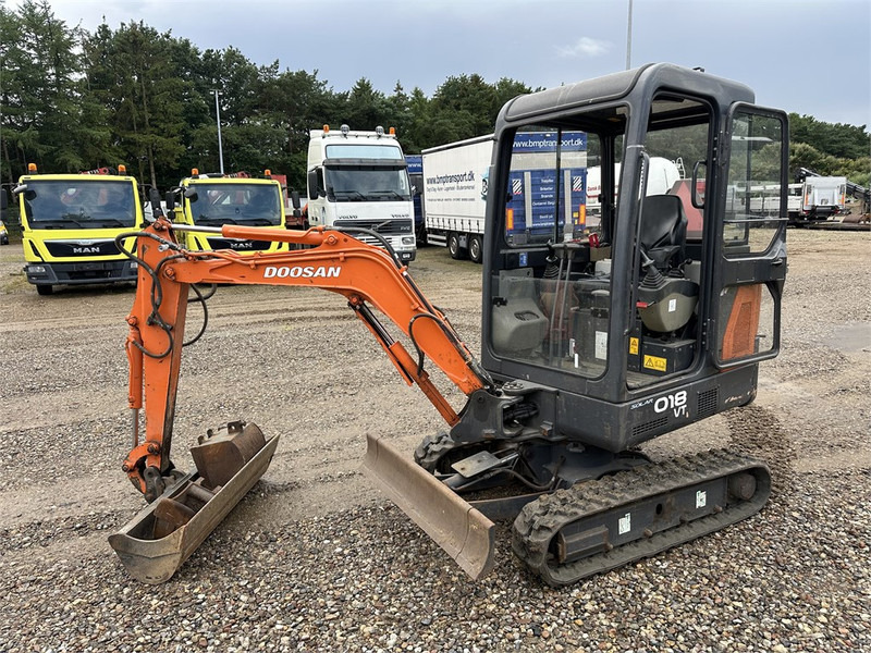 Doosan Slo 18 - 1.8T with bucket packed (Low Hours) - Minigraafmachine: afbeelding 1 Doosan Slo 18 - 1.8T with bucket packed (Low Hours) - Minigraafmachine: afbeelding 1