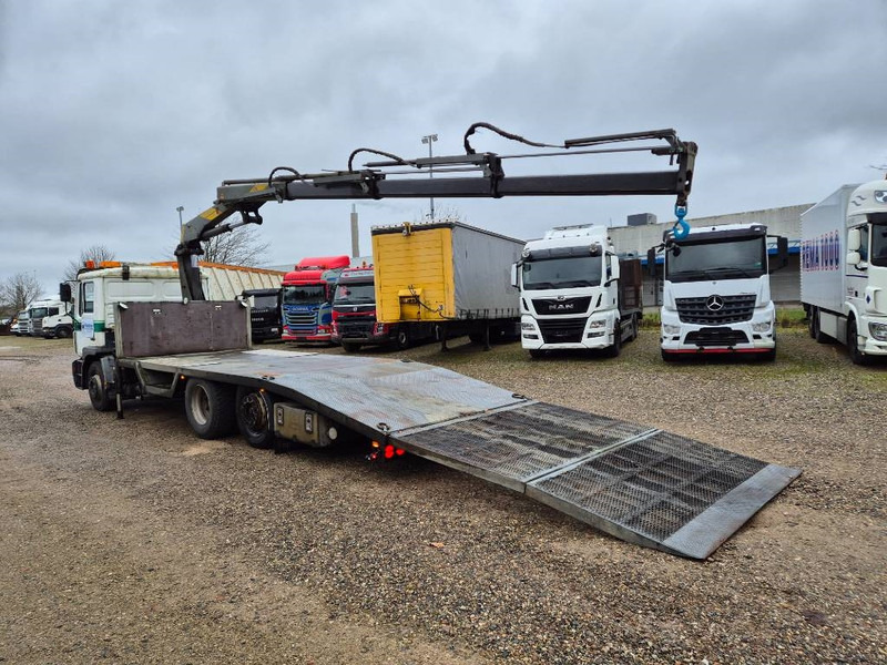 MAN 25 /6x2 // Effer 120 K3 / Double ramp - Autovrachtwagen vrachtwagen: afbeelding 2 MAN 25 /6x2 // Effer 120 K3 / Double ramp - Autovrachtwagen vrachtwagen: afbeelding 2