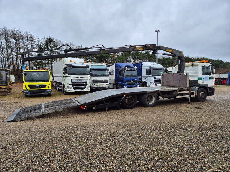 MAN 25 /6x2 // Effer 120 K3 / Double ramp - Autovrachtwagen vrachtwagen: afbeelding 5 MAN 25 /6x2 // Effer 120 K3 / Double ramp - Autovrachtwagen vrachtwagen: afbeelding 5